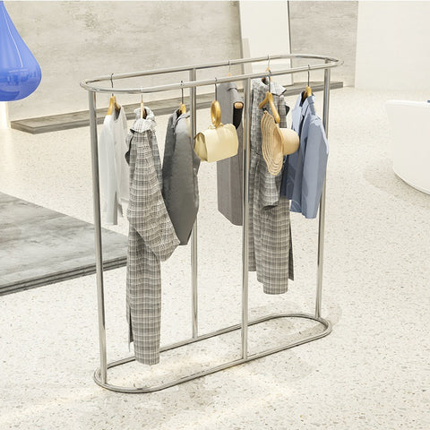 Heavy Duty Double Row Floor Display Island Rack